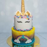 Unicorn taart
